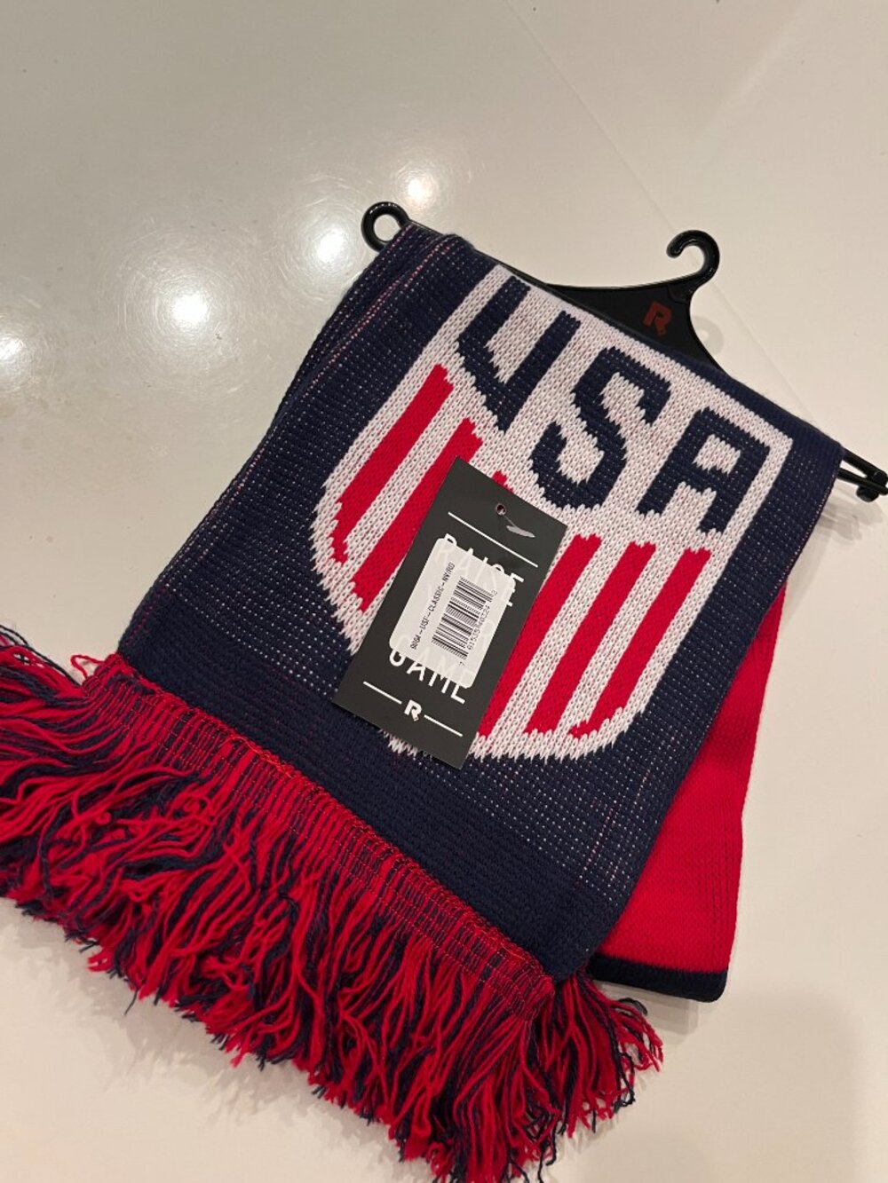 USA Soccer Patriotic Scarf Ruffneck Collector NWT